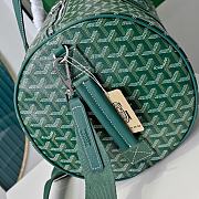 Fortok Goyard Barrel 40 Sports Bag Green 40*23*23cm  - 3