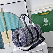 Fortok Goyard Barrel 40 Sports Bag Navy Blue 40*23*23cm  - 5
