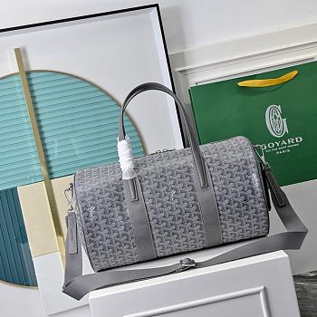Fortok Goyard Barrel 40 Sports Bag Grey 40*23*23cm 