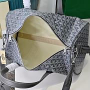 Fortok Goyard Barrel 40 Sports Bag Grey 40*23*23cm  - 4