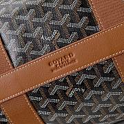 Fortok Goyard Barrel 40 Sports Bag Brown 40*23*23cm  - 2