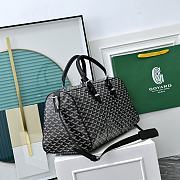 Fortok Goyard Barrel 48 sports bag Black 48x25x25cm - 5