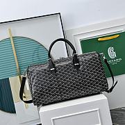 Fortok Goyard Barrel 48 sports bag Black 48x25x25cm - 3
