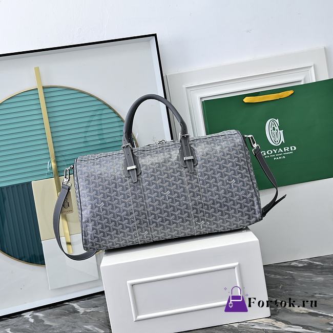 Fortok Goyard Barrel 48 sports bag Grey 48x25x25cm - 1