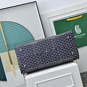 Fortok Goyard Barrel 48 sports bag Navy Blue 48x25x25cm - 6