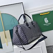 Fortok Goyard Barrel 48 sports bag Navy Blue 48x25x25cm - 5