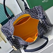 Fortok Goyard Barrel 48 sports bag Navy Blue 48x25x25cm - 3