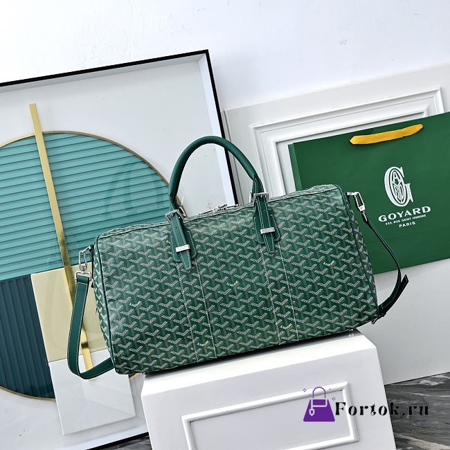 Fortok Goyard Barrel 48 sports bag Green 48x25x25cm - 1