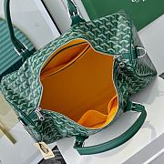 Fortok Goyard Barrel 48 sports bag Green 48x25x25cm - 6