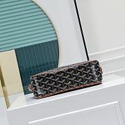 Fortok Goyard Cap-Vert Bag Black and Tan 23x8x14cm - 2