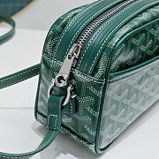Fortok Goyard Cap-Vert Bag Green 23x8x14cm - 6