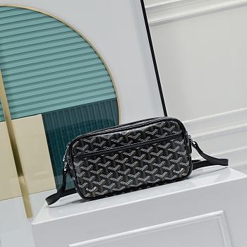 Fortok Goyard Cap-Vert Bag Black 23x8x14cm