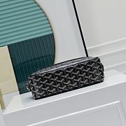 Fortok Goyard Cap-Vert Bag Black 23x8x14cm - 4