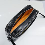 Fortok Goyard Cap-Vert Bag Black 23x8x14cm - 3