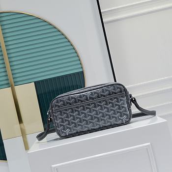 Fortok Goyard Cap-Vert Bag Grey 23x8x14cm
