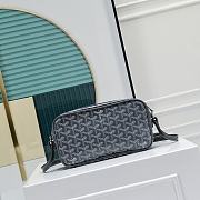 Fortok Goyard Cap-Vert Bag Grey 23x8x14cm - 4