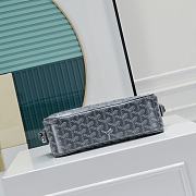 Fortok Goyard Cap-Vert Bag Grey 23x8x14cm - 3