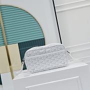 Fortok Goyard Cap-Vert Bag White 23x8x14cm - 1
