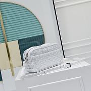 Fortok Goyard Cap-Vert Bag White 23x8x14cm - 5