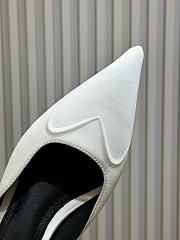 Fortok Alaïa Le Coeur Heart mules Suede White - 2