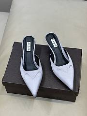 Fortok Alaïa Le Coeur Heart mules Grey - 1