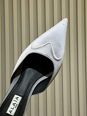 Fortok Alaïa Le Coeur Heart mules Grey - 6