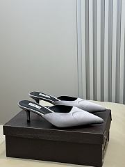 Fortok Alaïa Le Coeur Heart mules Grey - 2