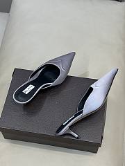 Fortok Alaïa Le Coeur Heart mules Grey - 3