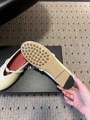 Fortok Bottega Veneta Knot Leather Mules Light Yellow 1cm - 4
