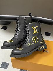 Fortok Louis Vuitton Illusion Ankle Boots Black - 6