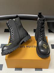 Fortok Louis Vuitton Illusion Ankle Boots Black - 5