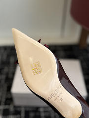 Fortok Jimmy Choo Auria 70 Bump Burgundy  - 6