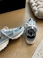 Fortok Chanel 25C Sneakers Suede Blue - 5