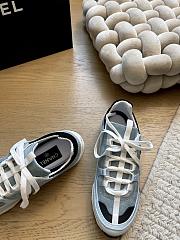 Fortok Chanel 25C Sneakers Suede Blue - 3