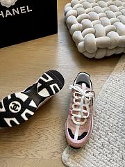 Fortok Chanel 25C Sneakers Suede Pink - 2