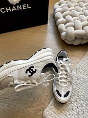 Fortok Chanel 25C Sneakers Suede White - 5