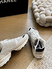 Fortok Chanel 25C Sneakers Suede White - 2