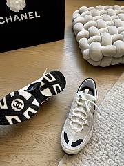 Fortok Chanel 25C Sneakers Suede White - 3
