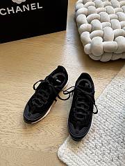 Fortok Chanel 25C Sneakers Suede Black - 1