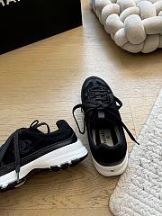 Fortok Chanel 25C Sneakers Suede Black - 3