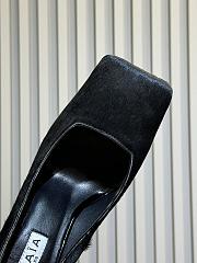Fortok Alaïa square-toe pumps Black - 6