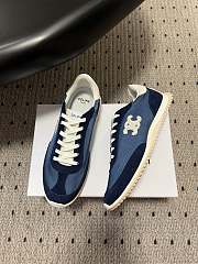 Fortok Celine Racer low lace-up sneakers Blue - 5
