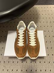 Fortok Celine Racer low lace-up sneakers Brown - 1