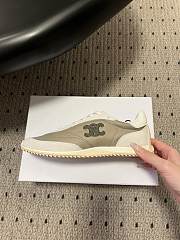 Fortok Celine Racer low lace-up sneakers Leather Grey - 6