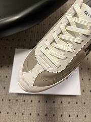 Fortok Celine Racer low lace-up sneakers Leather Grey - 5