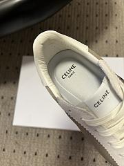 Fortok Celine Racer low lace-up sneakers Leather Grey - 3