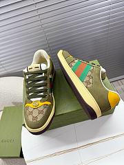 Fortok Gucci Screener GG canvas sneakers Green - 3