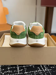 Fortok Louis Vuitton LV Tilted sneakers in Green suede - 5