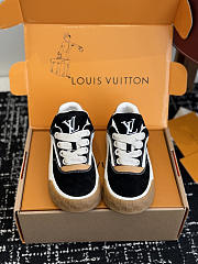 Fortok Louis Vuitton LV Tilted sneakers in Black suede - 1