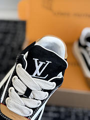 Fortok Louis Vuitton LV Tilted sneakers in Black suede - 3
